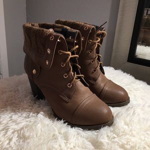 Cute heel boots